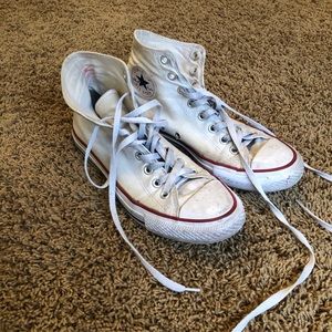 White High-Top Converse